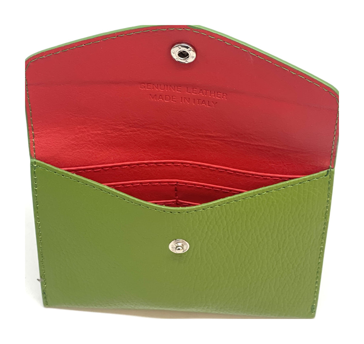HE493 Grass Green Small Envelope Wallet