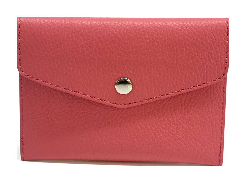 HE496 Coral Small Envelope Wallet