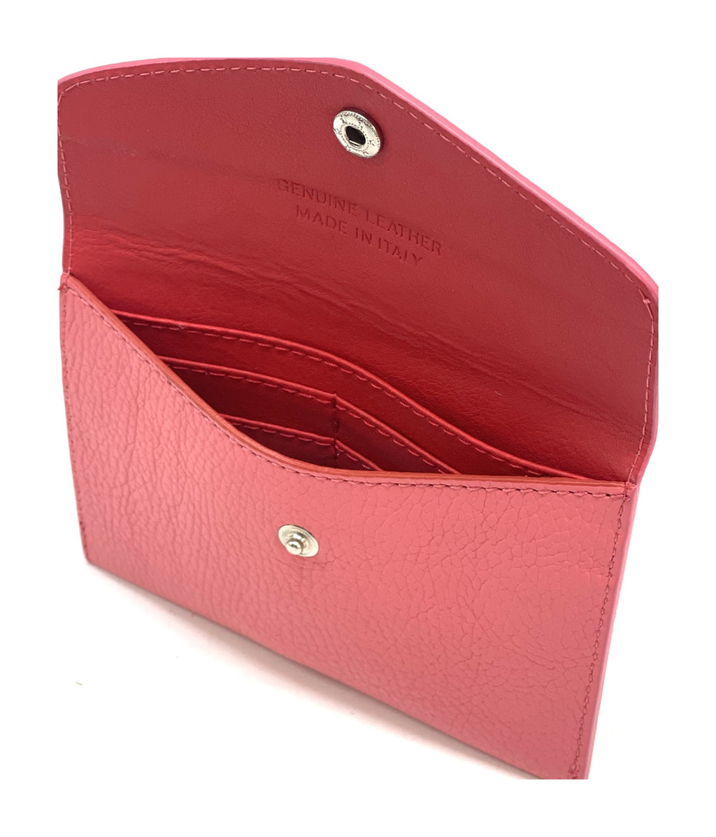 HE496 Coral Small Envelope Wallet