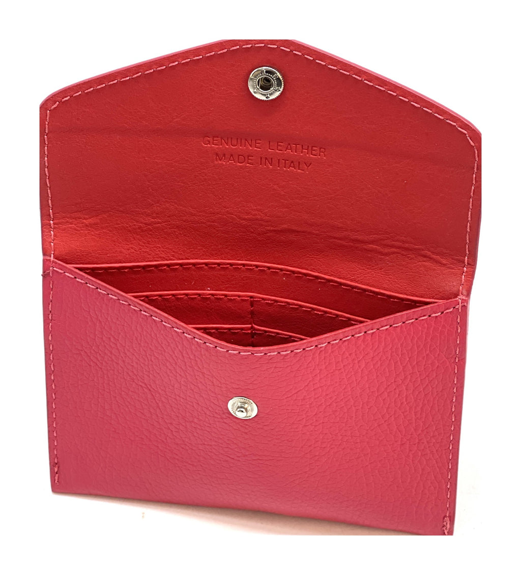 HE498 Raspberry Small Envelope Wallet