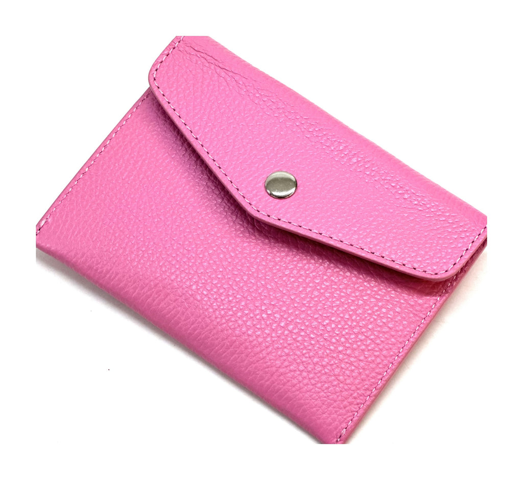 HE499 Hot Pink Small Envelope Wallet