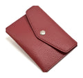 HE501 Dark Red Small Envelope Wallet
