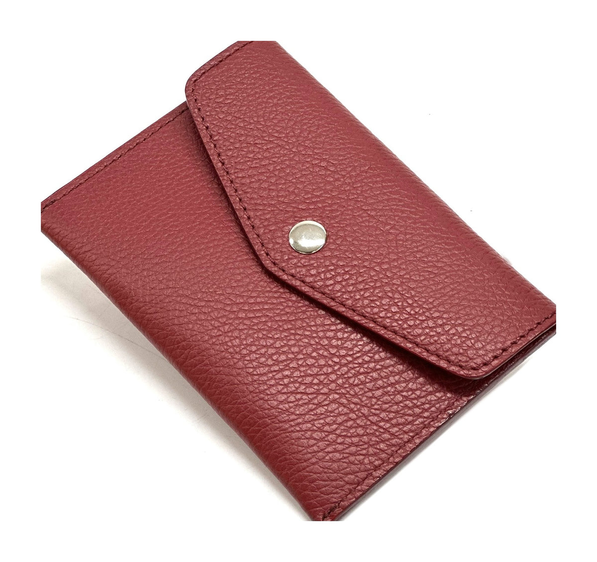 HE501 Dark Red Small Envelope Wallet