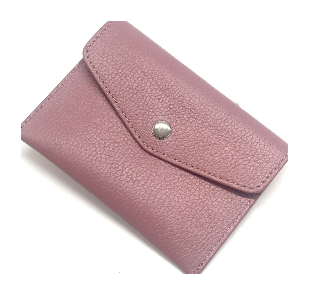 HE502 Dusty Pink Small Envelope Wallet