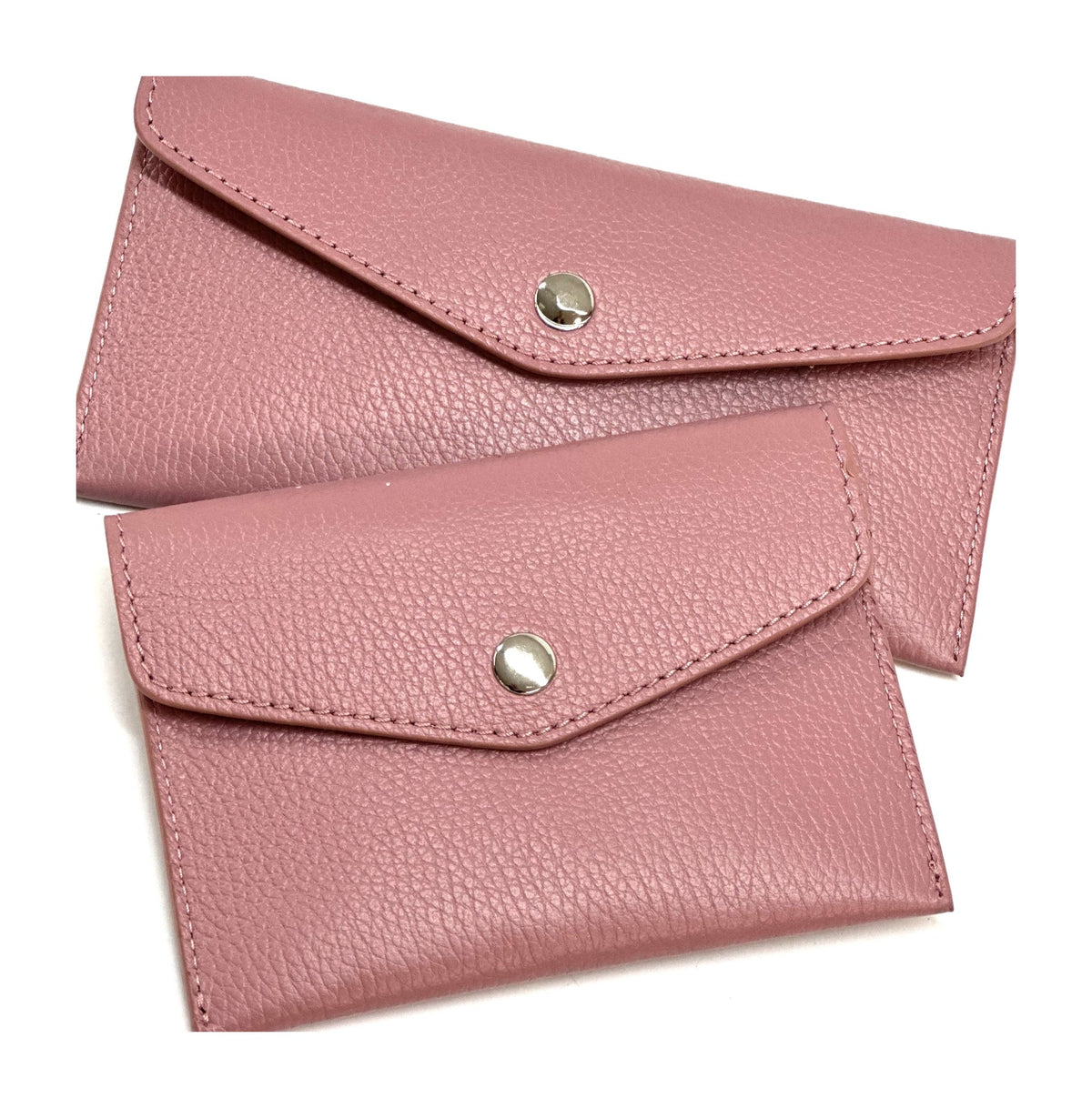 HE502 Dusty Pink Small Envelope Wallet