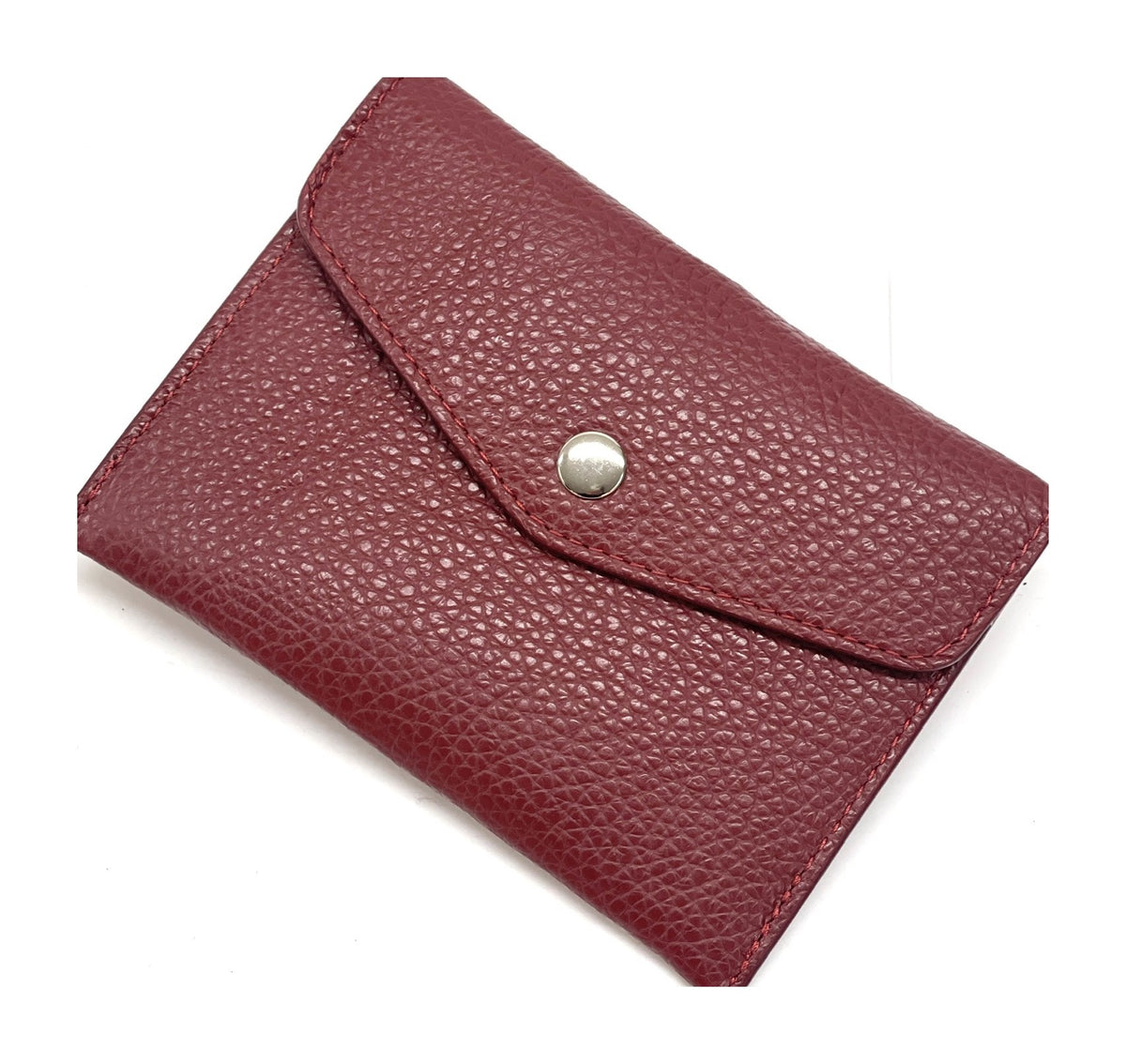 HE503 Burgundy Red Small Envelope Wallet