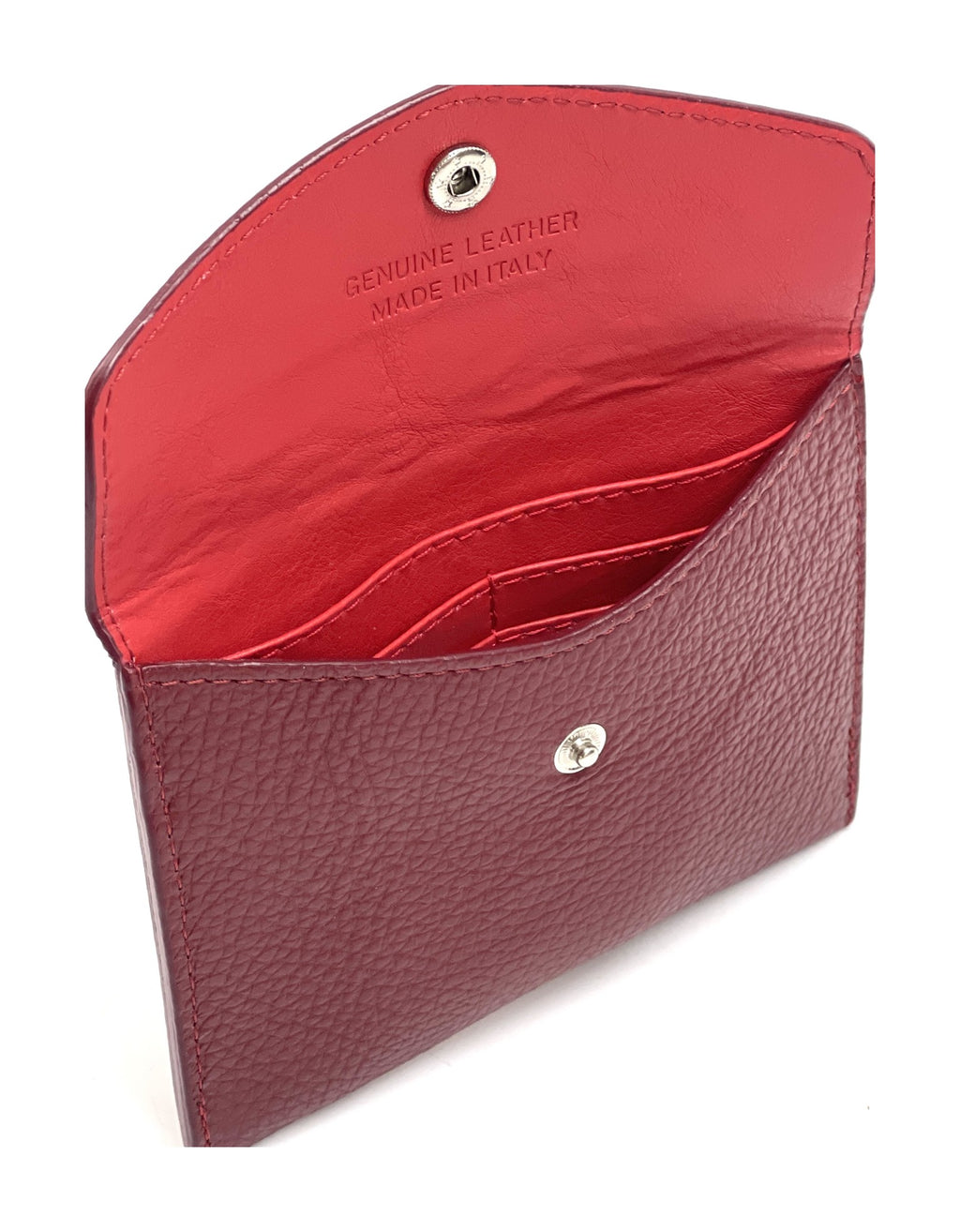 HE503 Burgundy Red Small Envelope Wallet