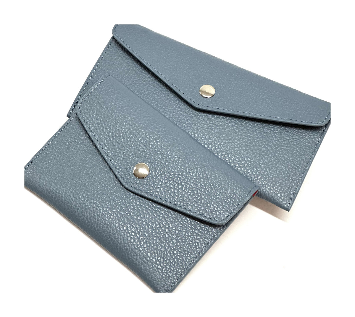 HE511 Dusty Blue Small Envelope Wallet