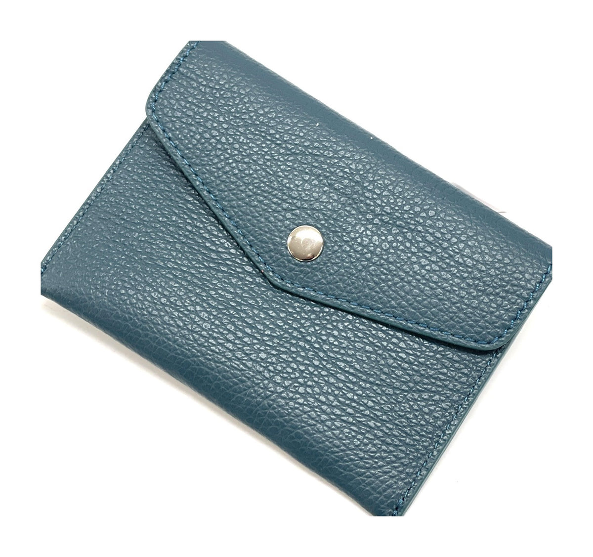 HE512 Petrol Blue Small Envelope Wallet