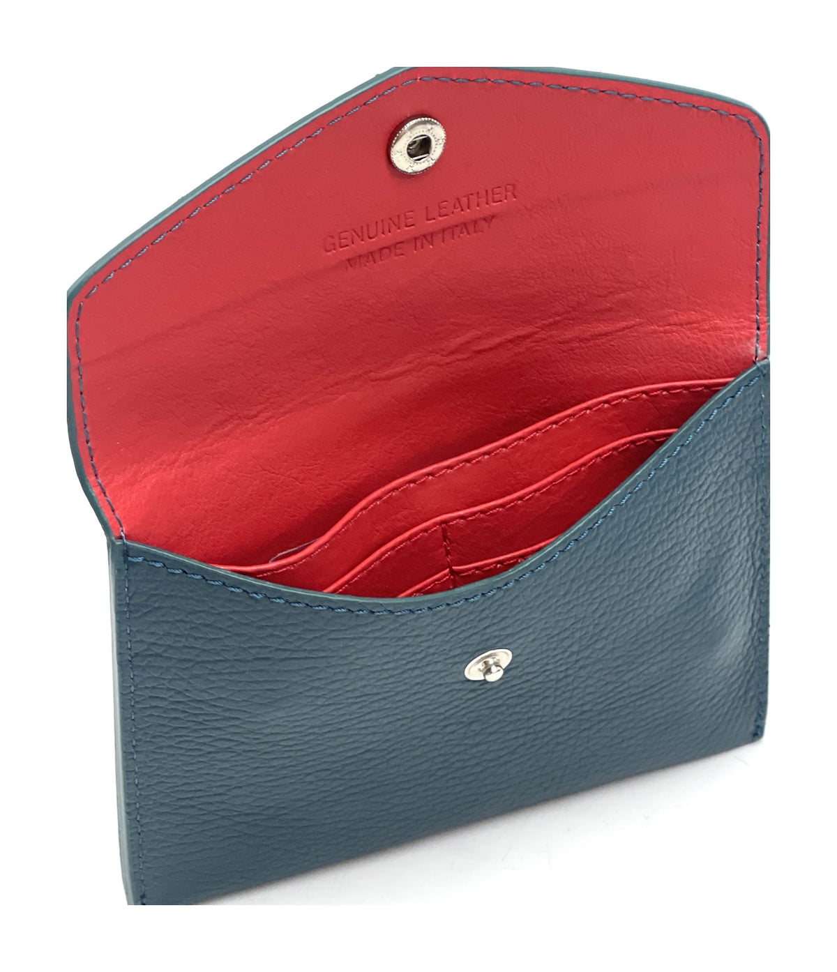 HE512 Petrol Blue Small Envelope Wallet
