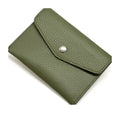 HE513 Olive Green Small Envelope Wallet