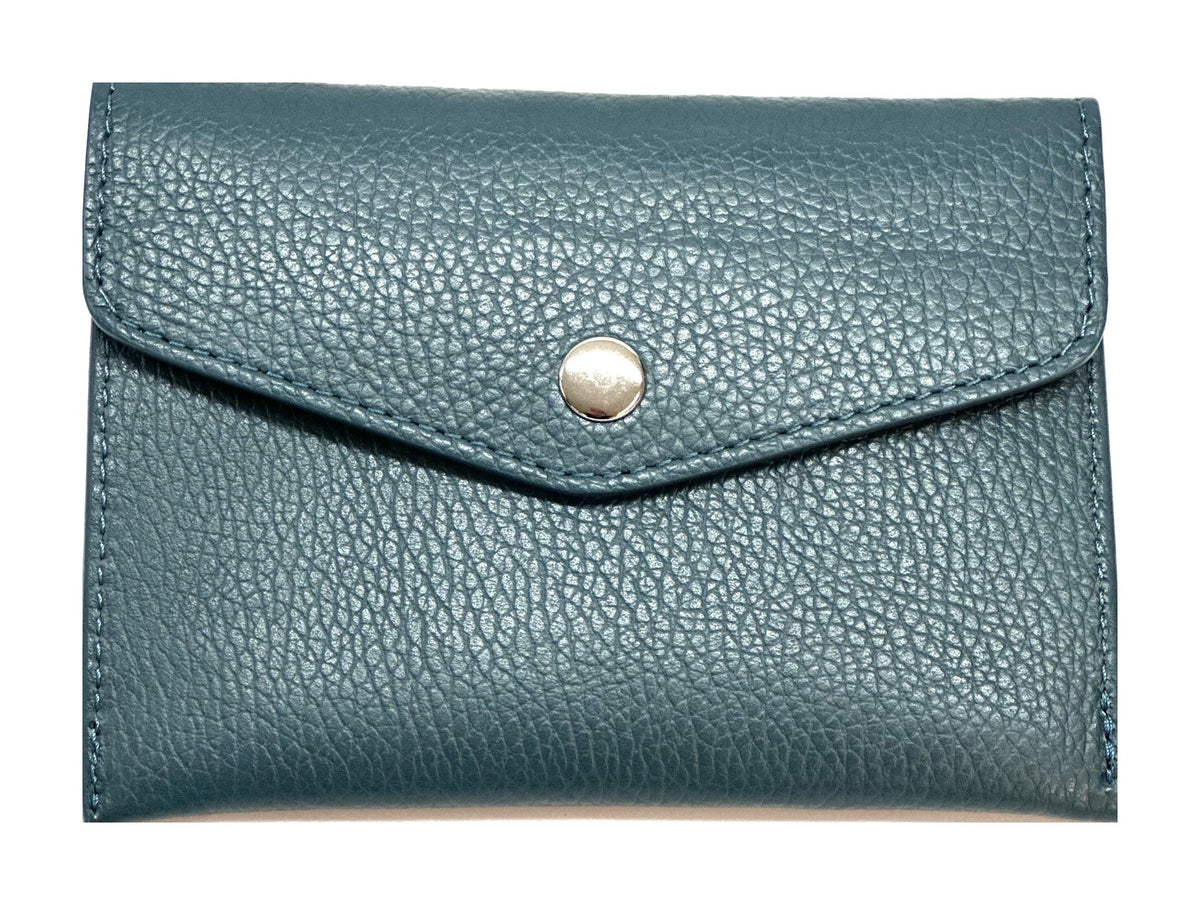 HE514 Dark Teal Small Envelope Wallet