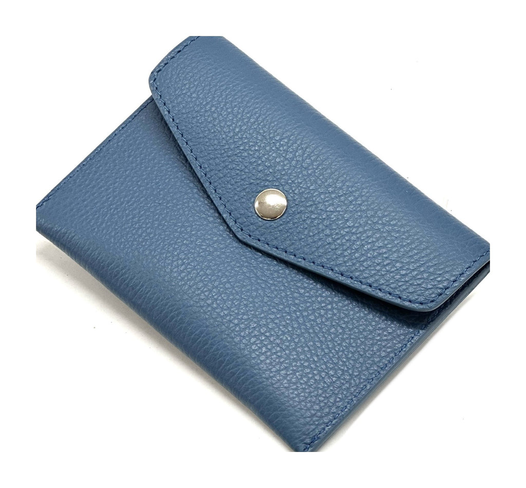 HE515 Denim Blue Small Envelope Wallet
