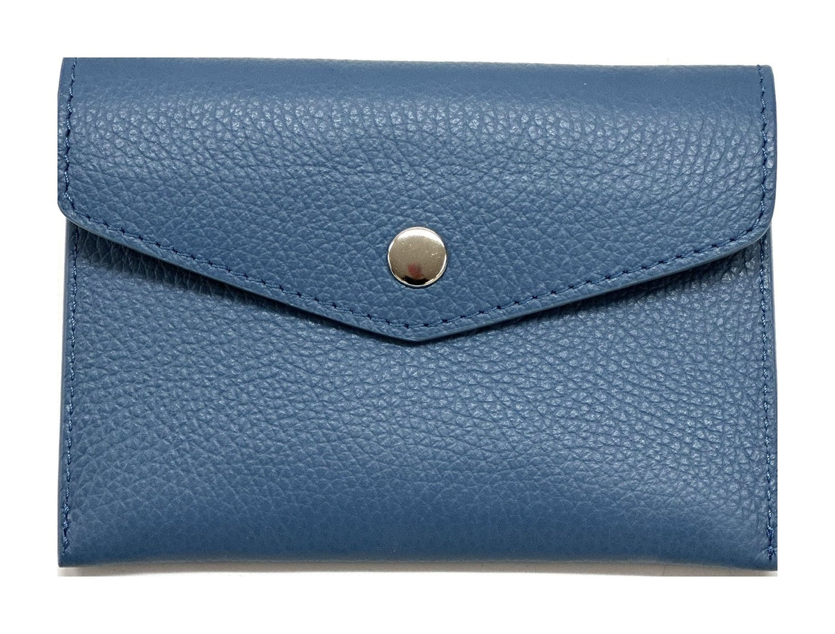 HE515 Denim Blue Small Envelope Wallet