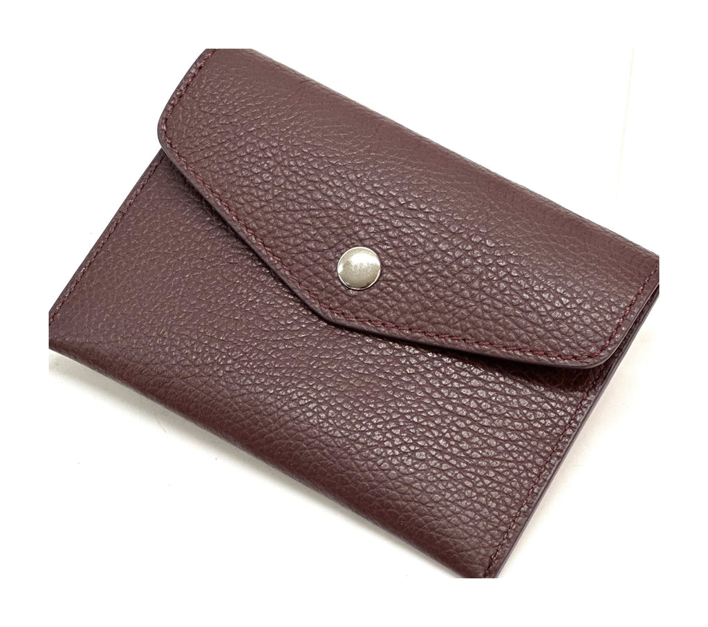 HE516 Oxblood Small Envelope Wallet