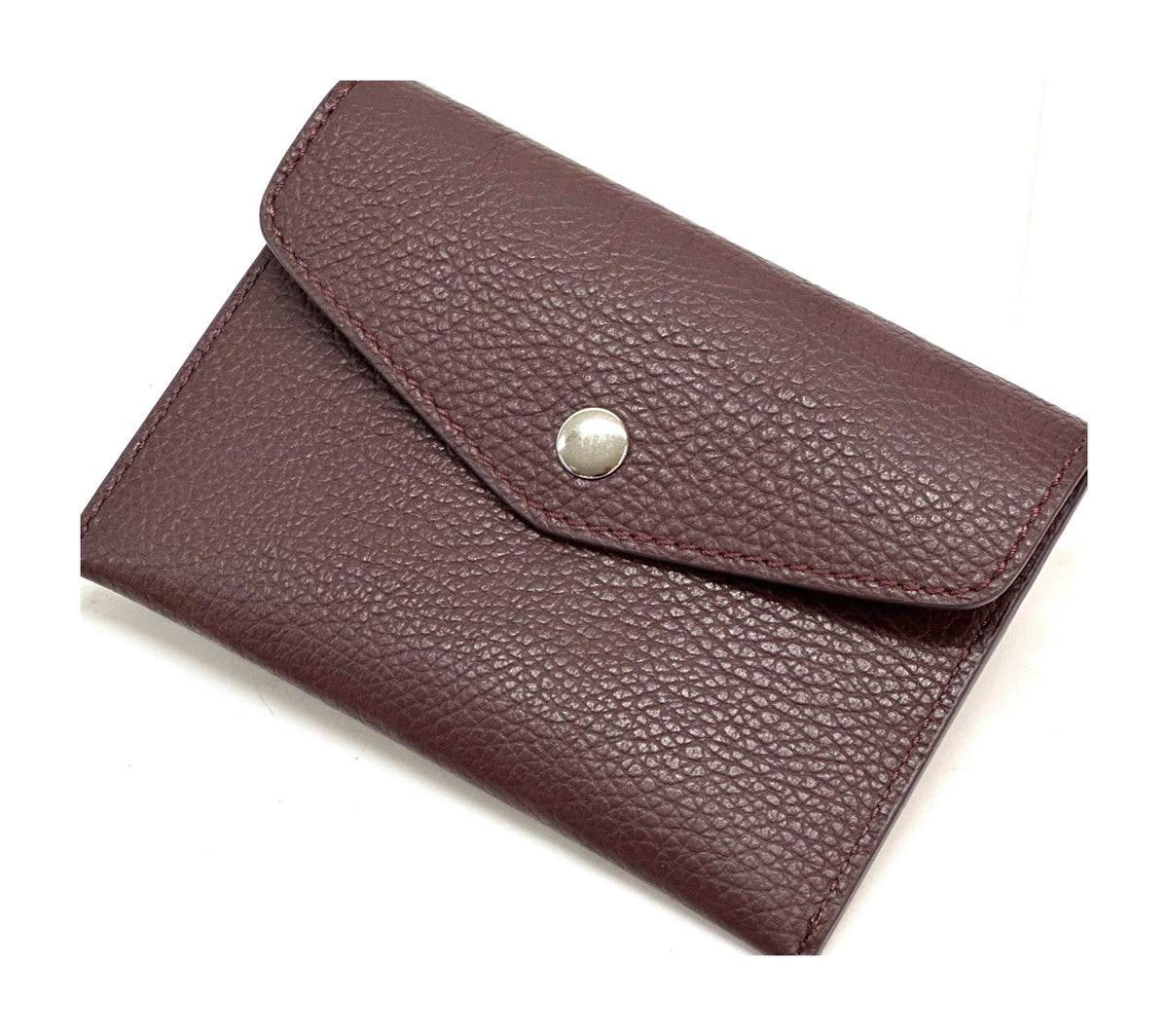 HE516 Oxblood Small Envelope Wallet