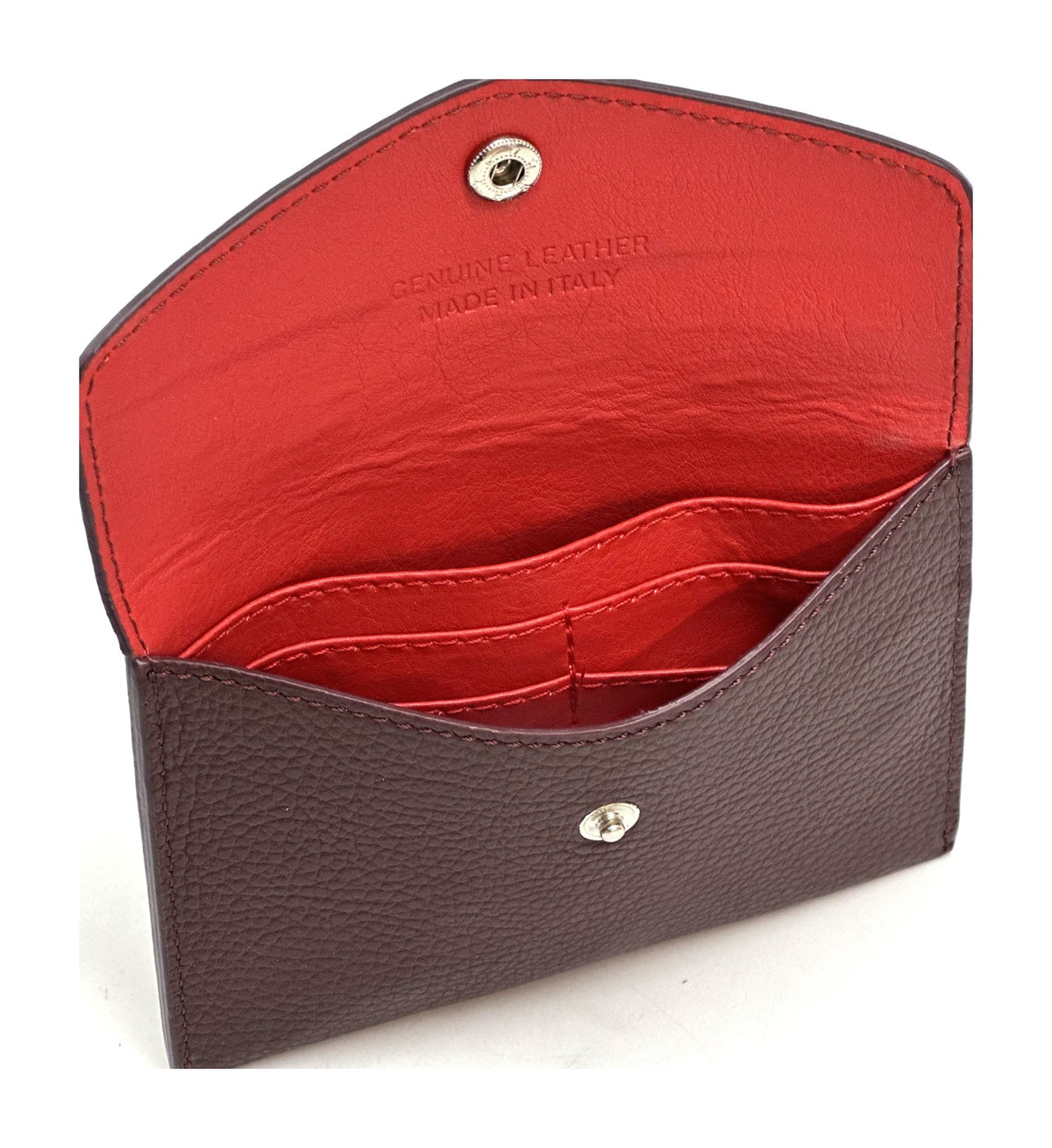 HE516 Oxblood Small Envelope Wallet