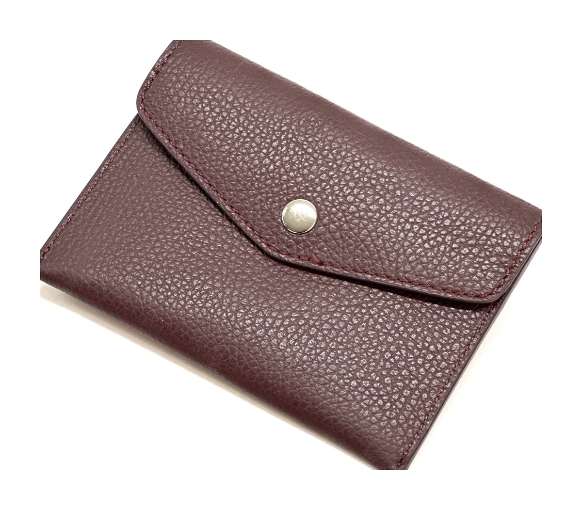 HE517 Plum Small Envelope Wallet