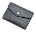 HE518 Navy Small Leather Envelope Wallet