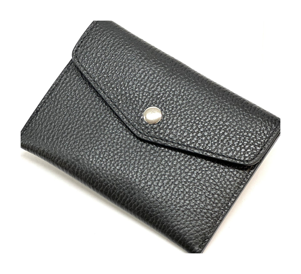 HE519 Black Small Envelope Wallet