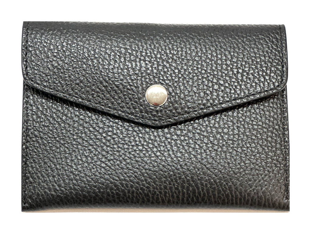 HE519 Black Small Envelope Wallet