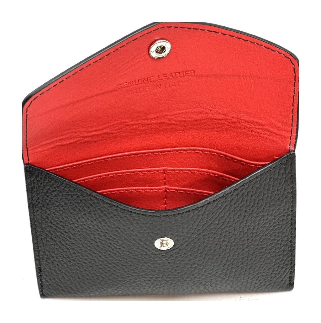 HE519 Black Small Envelope Wallet