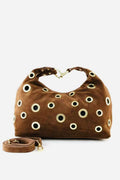 BMN061 Camel Suede Bag