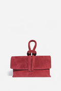 BMN012 Burgundy Suede Bag